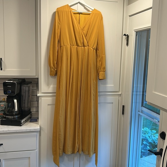 Baltic Born Lydia Maxi Dress Mustard XXL Plus - Picture 12 of 12